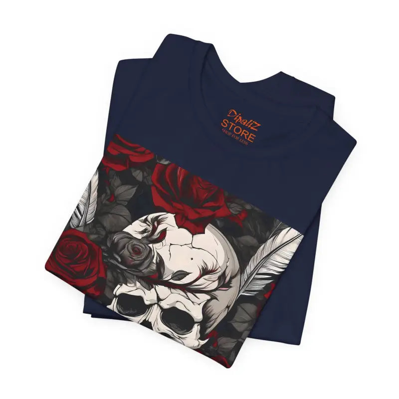Creepy Skull Unisex Jersey Short Sleeve Tee - Halloween - DipaliZ