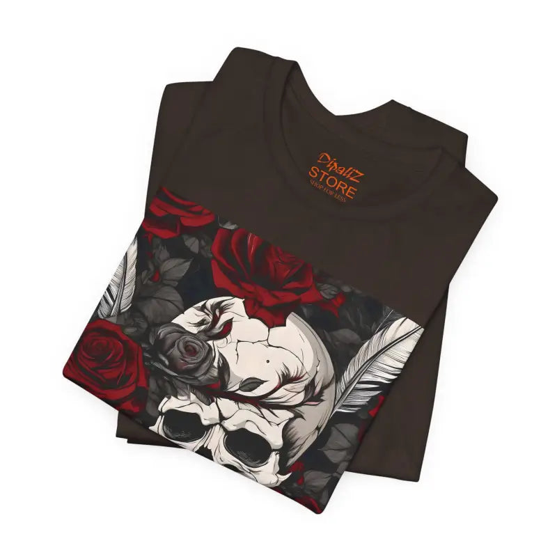 Creepy Skull Unisex Jersey Short Sleeve Tee - Halloween - DipaliZ