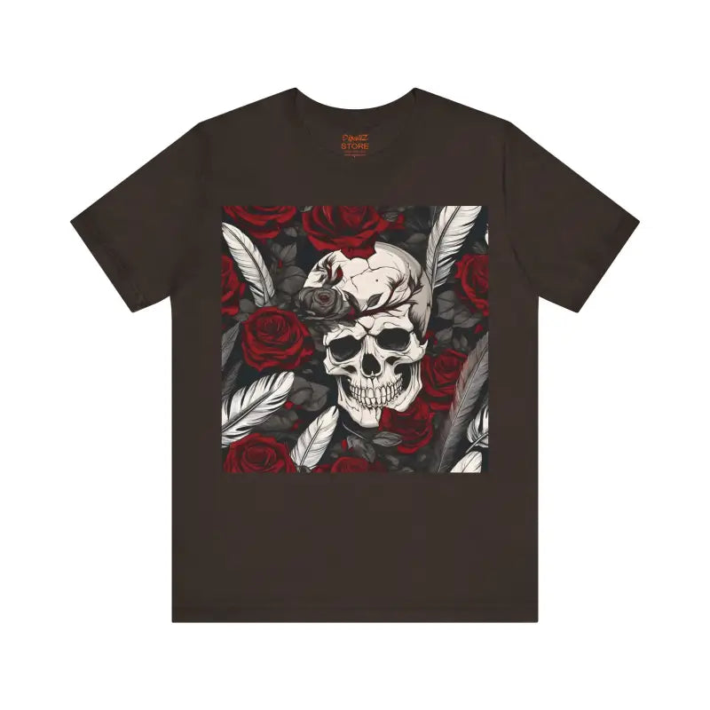 Creepy Skull Unisex Jersey Short Sleeve Tee - Halloween - DipaliZ