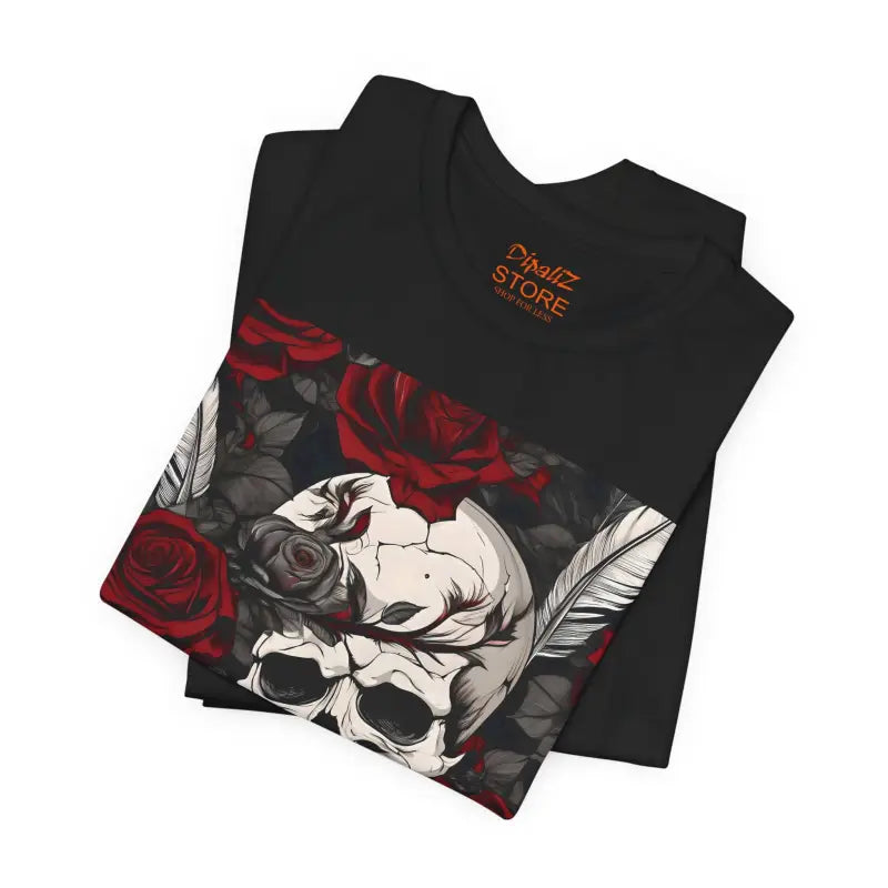 Creepy Skull Unisex Jersey Short Sleeve Tee - Halloween - DipaliZ