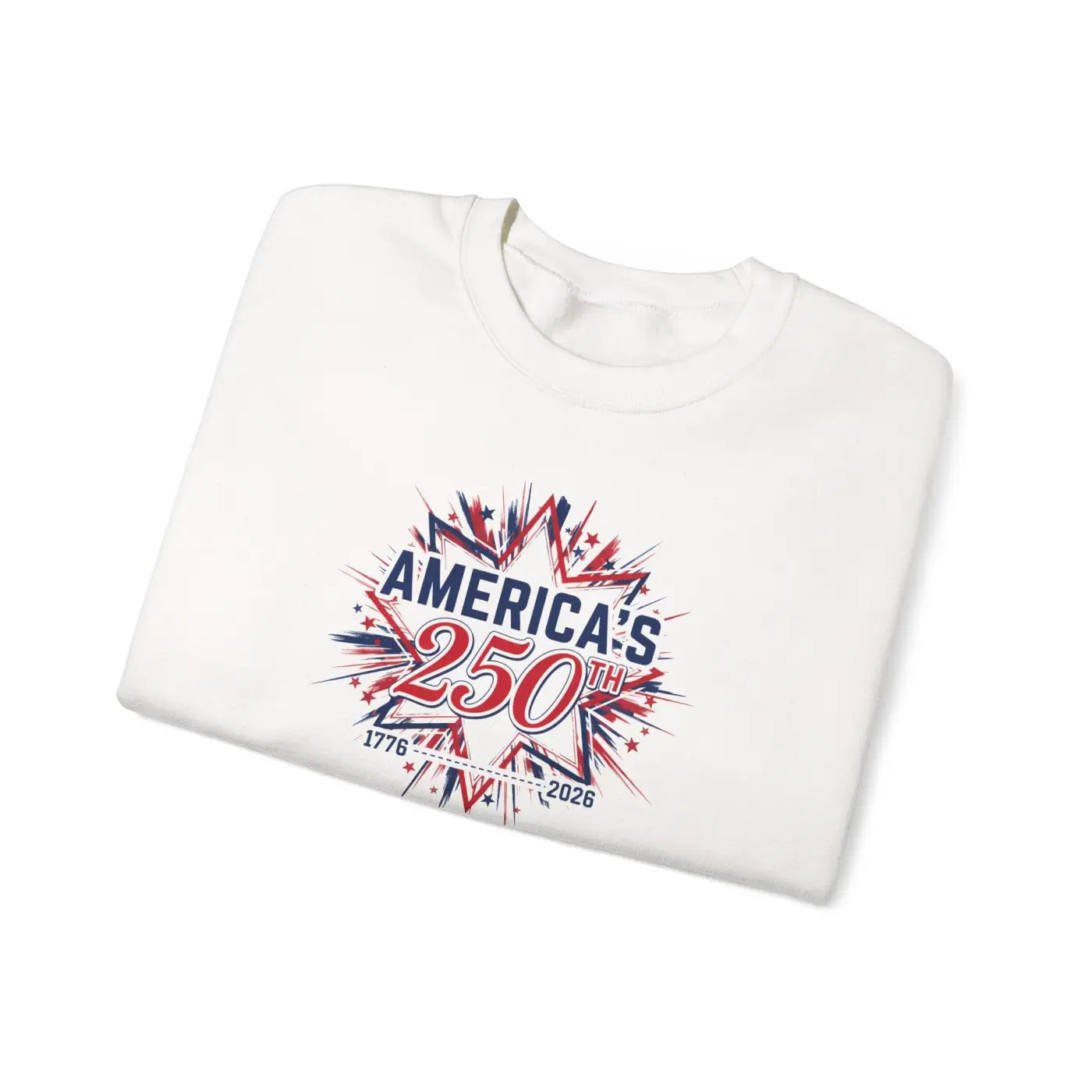 Patriotic 250th Anniversary Crewneck - Cozy Pride Sweatshirt - DipaliZ