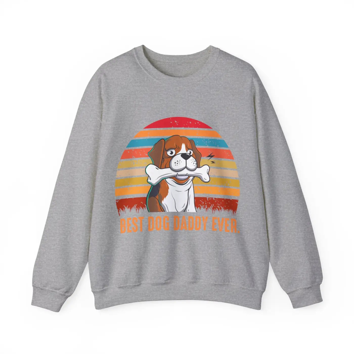 Dog Dad Crewneck Sweatshirt - Comfort and Style - DipaliZ