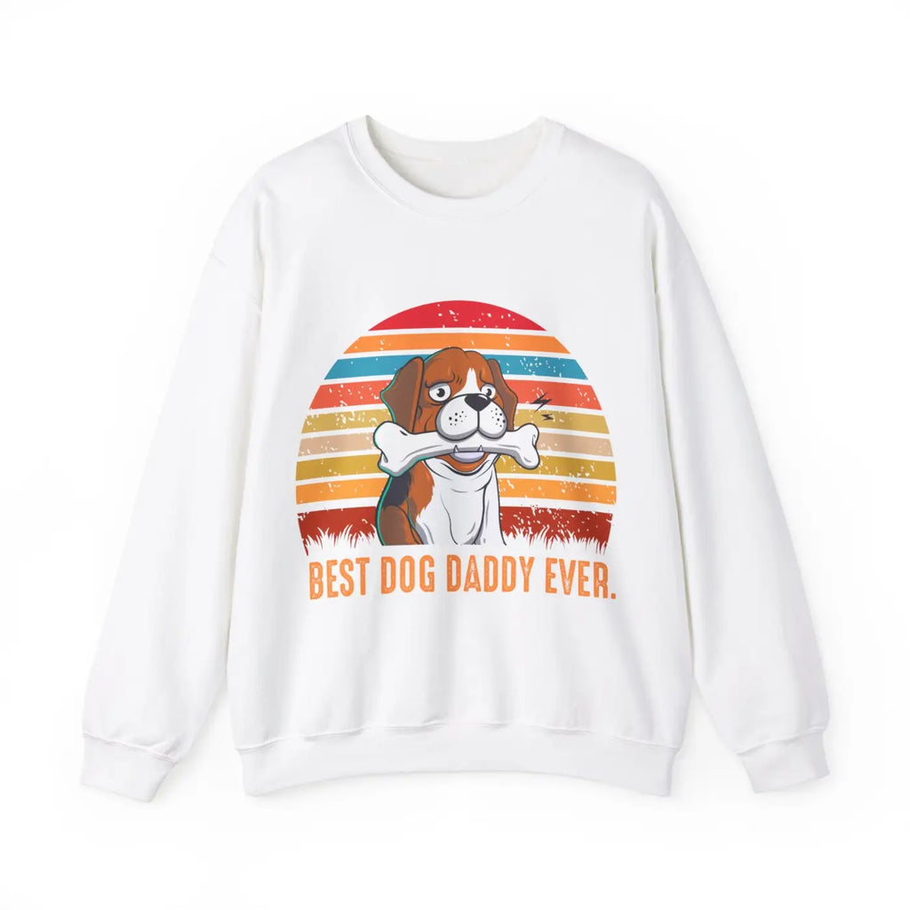 Dog Dad Crewneck Sweatshirt - Comfort and Style - DipaliZ