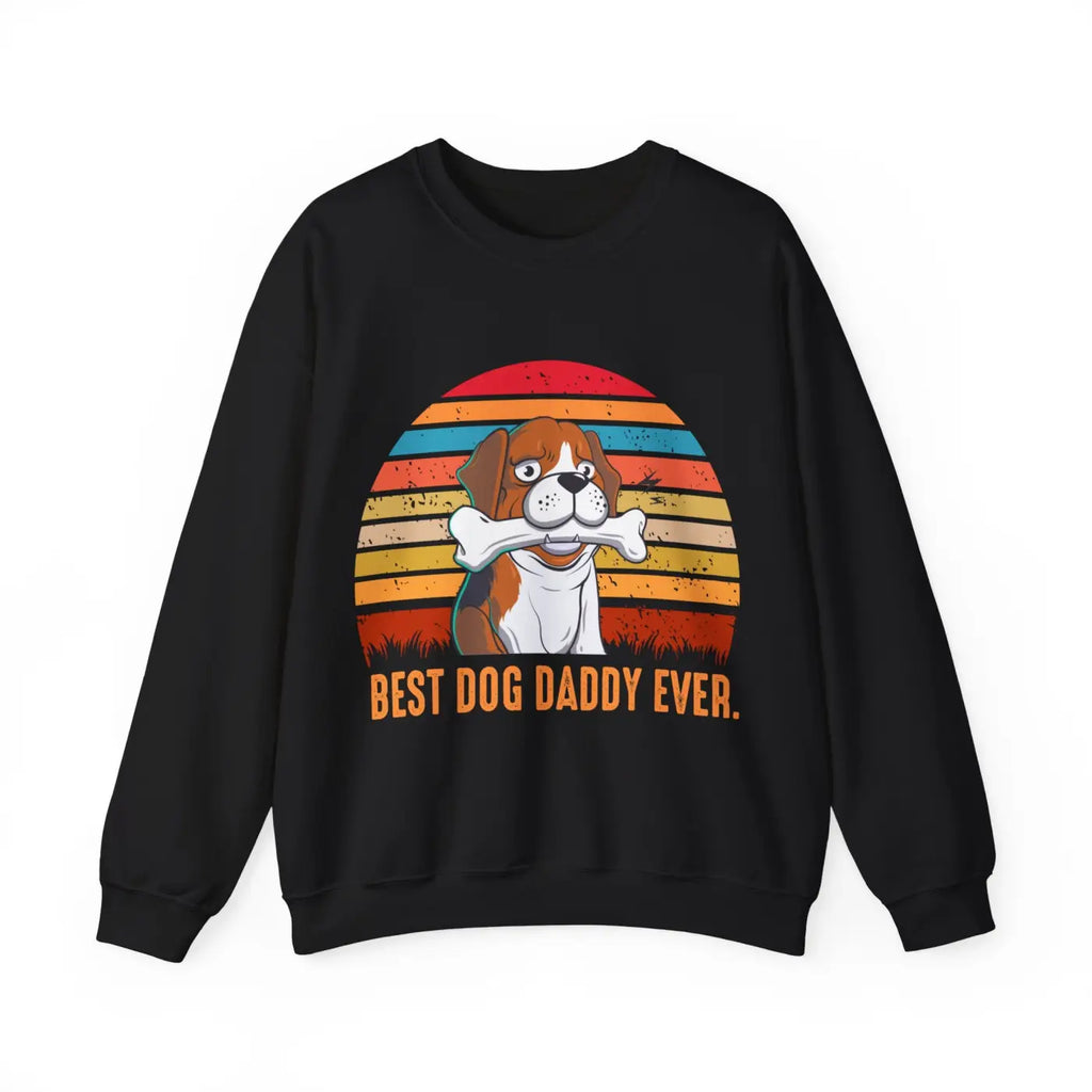 Dog Dad Crewneck Sweatshirt - Comfort and Style - DipaliZ