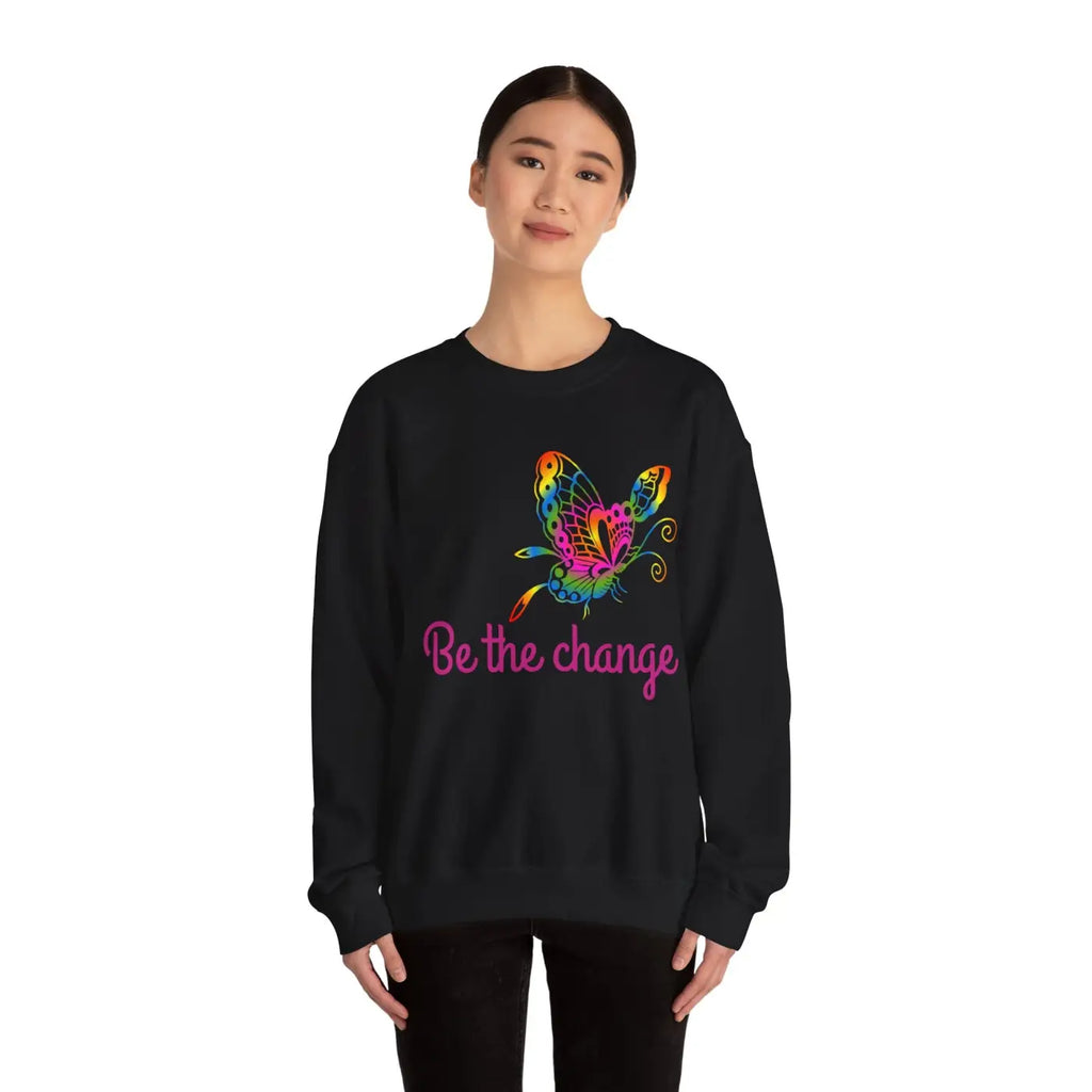 Be the Change Crewneck Sweatshirt - Unisex Heavy Blend - DipaliZ