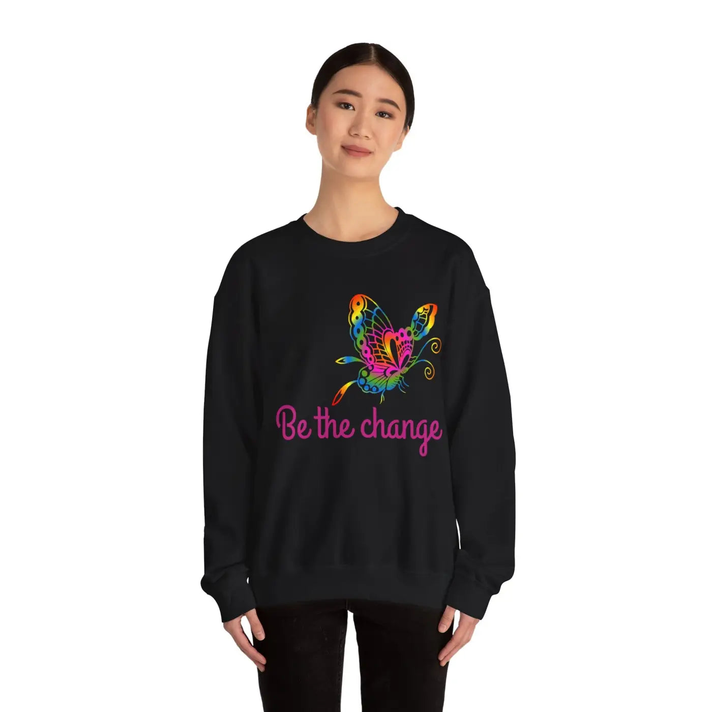 Be the Change Crewneck Sweatshirt - Unisex Heavy Blend - DipaliZ
