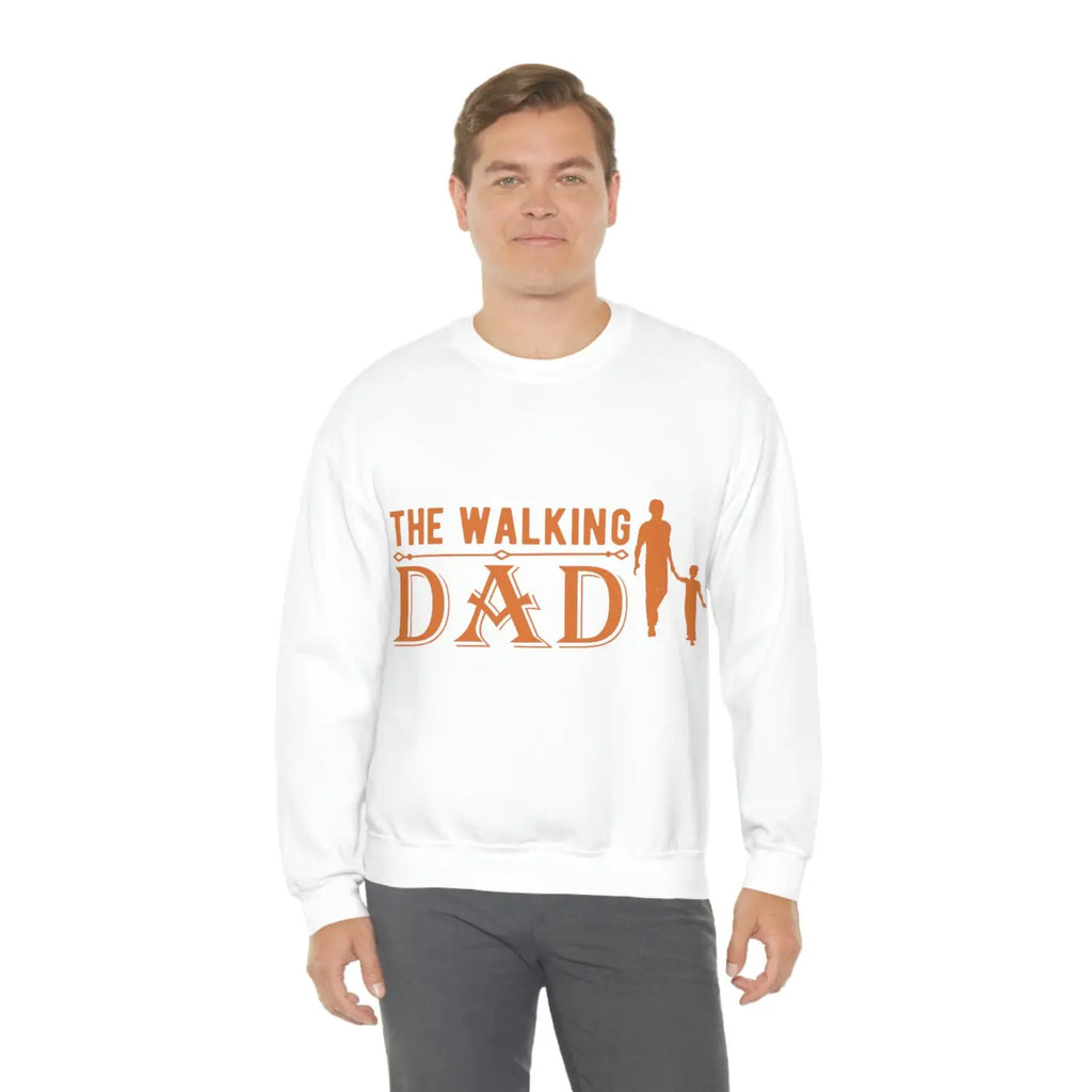 The Walking Dad Crewneck Sweatshirt - Fathers Day Gift - DipaliZ
