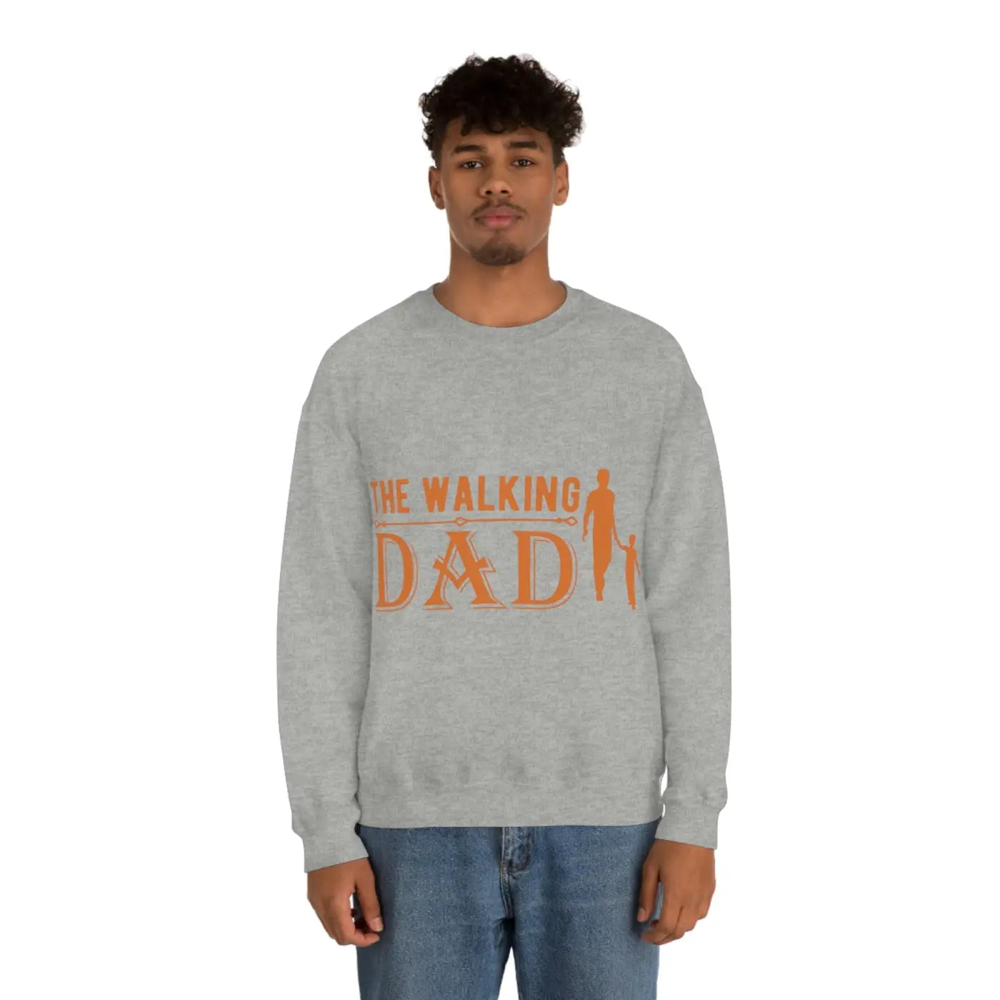 The Walking Dad Crewneck Sweatshirt - Fathers Day Gift - DipaliZ