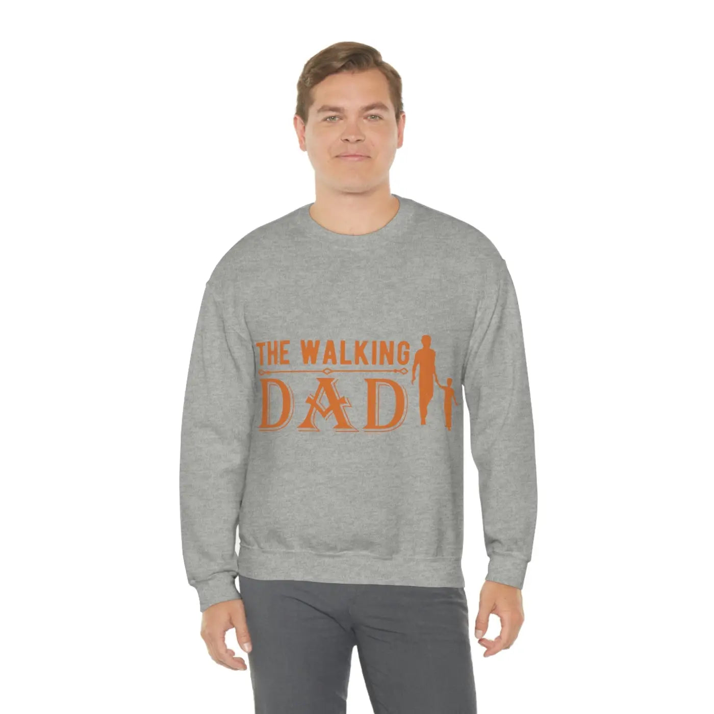 The Walking Dad Crewneck Sweatshirt - Fathers Day Gift - DipaliZ
