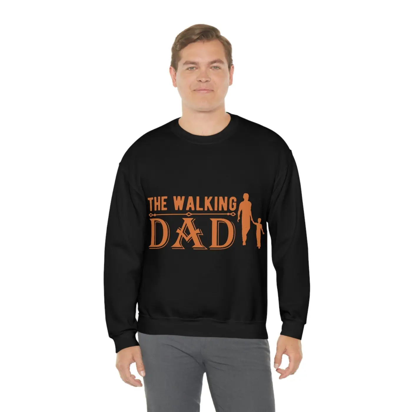 The Walking Dad Crewneck Sweatshirt - Fathers Day Gift - DipaliZ