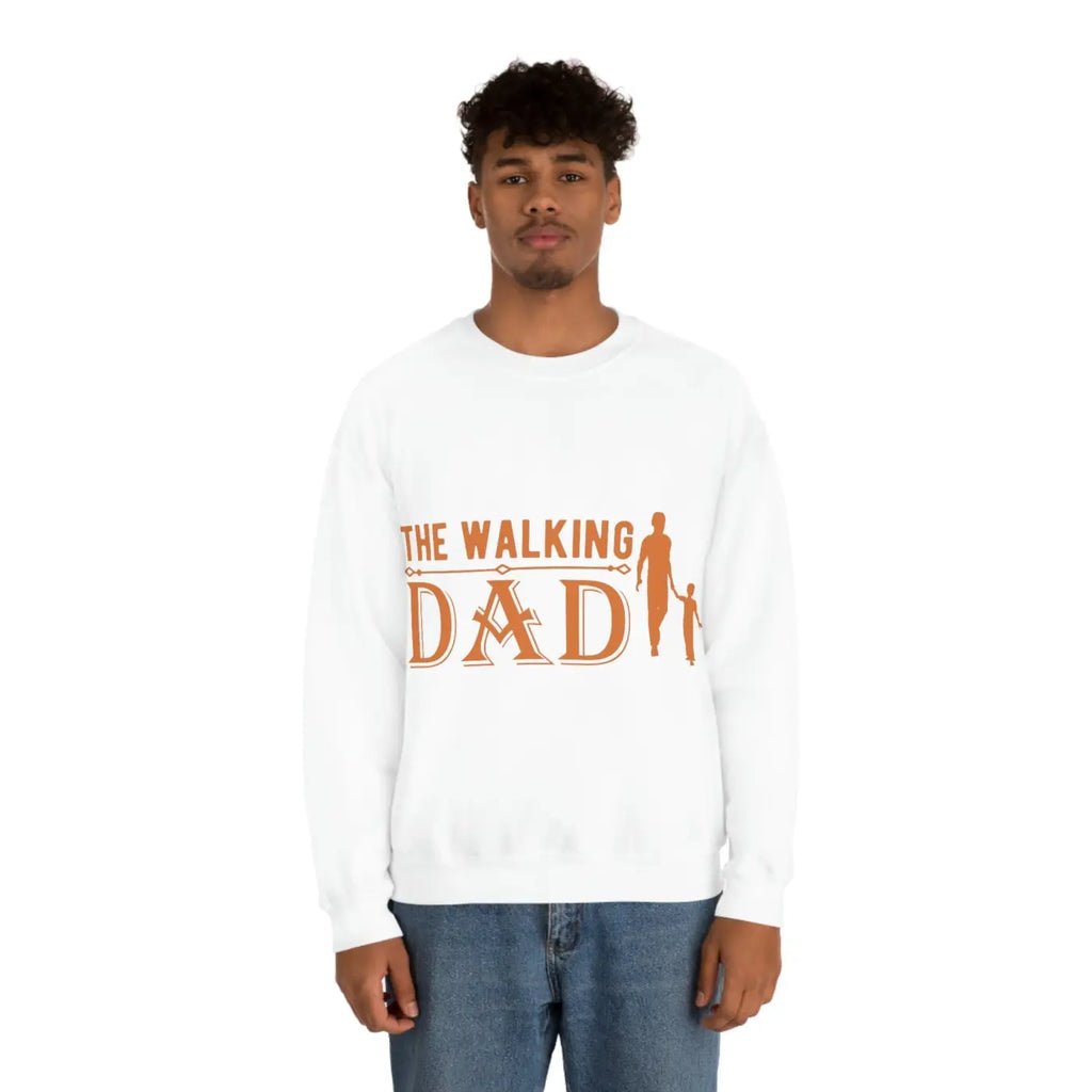 The Walking Dad Crewneck Sweatshirt - Fathers Day Gift - DipaliZ