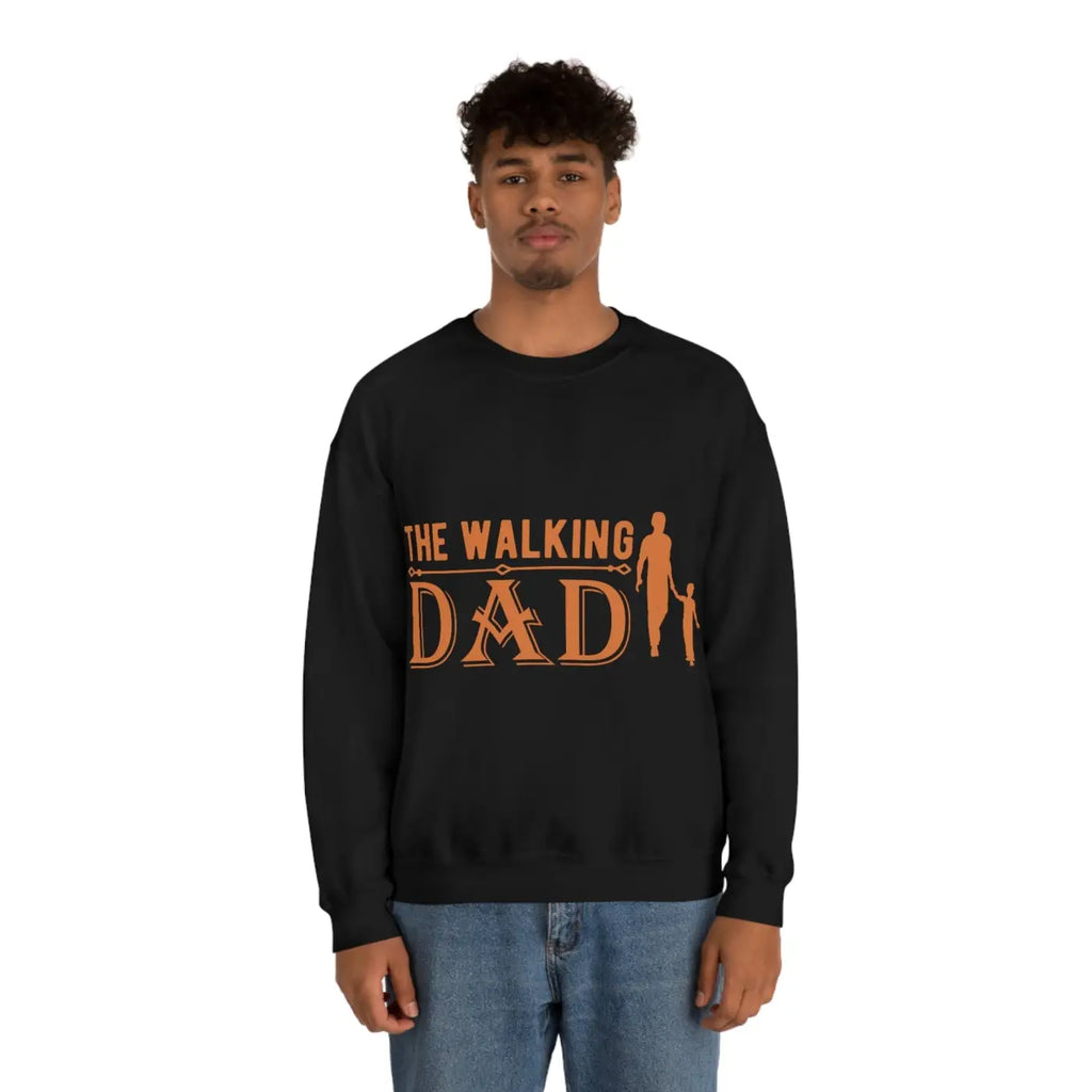 The Walking Dad Crewneck Sweatshirt - Fathers Day Gift - DipaliZ