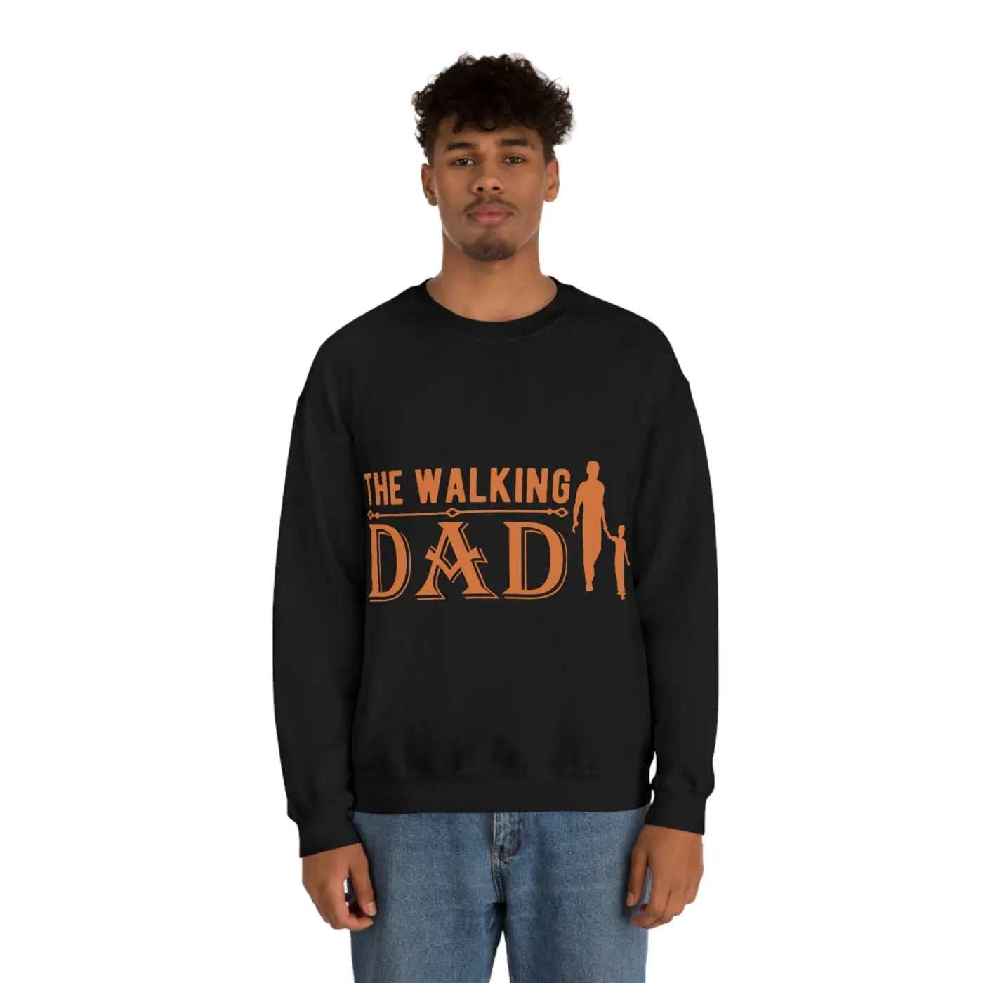 The Walking Dad Crewneck Sweatshirt - Fathers Day Gift - DipaliZ