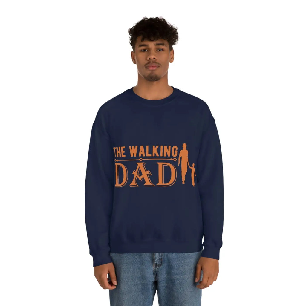 The Walking Dad Crewneck Sweatshirt - Fathers Day Gift - DipaliZ