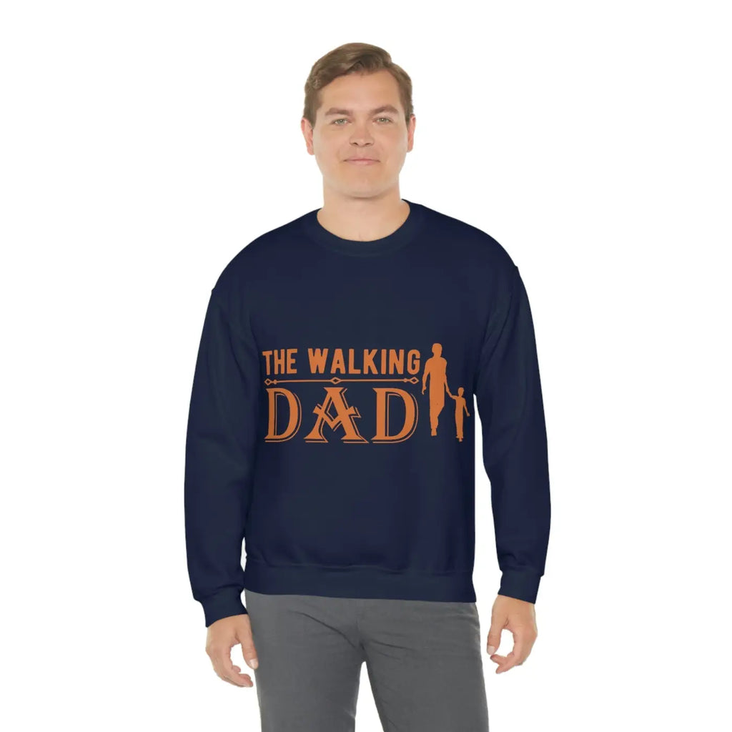 The Walking Dad Crewneck Sweatshirt - Fathers Day Gift - DipaliZ
