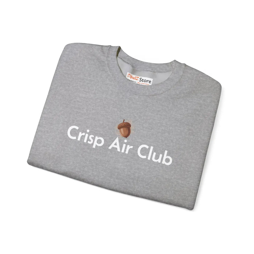 Cozy Unisex Crewneck - Crisp Air Club Fall Vibes - DipaliZ