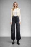 Elodie INSEAM TRANSFORM TUMMY CONTROL HIGH RISE A-LINE WIDE JEANS