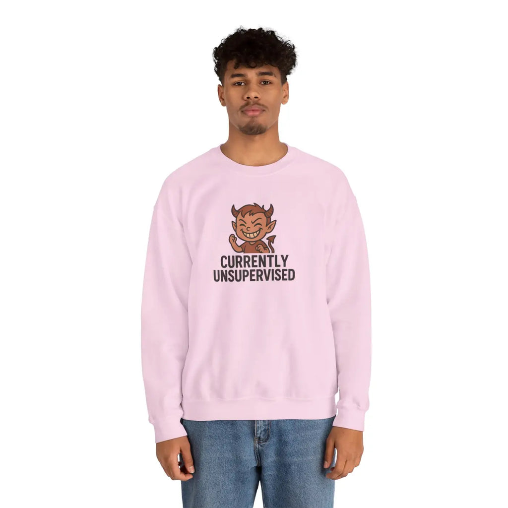 Unsupervised Sweatshirt - Funny Crewneck Cozy Comfort - DipaliZ