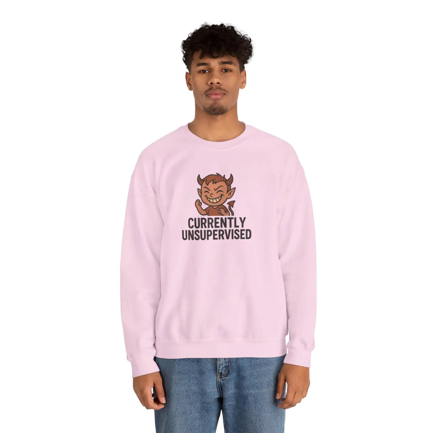 Unsupervised Sweatshirt - Funny Crewneck Cozy Comfort - DipaliZ