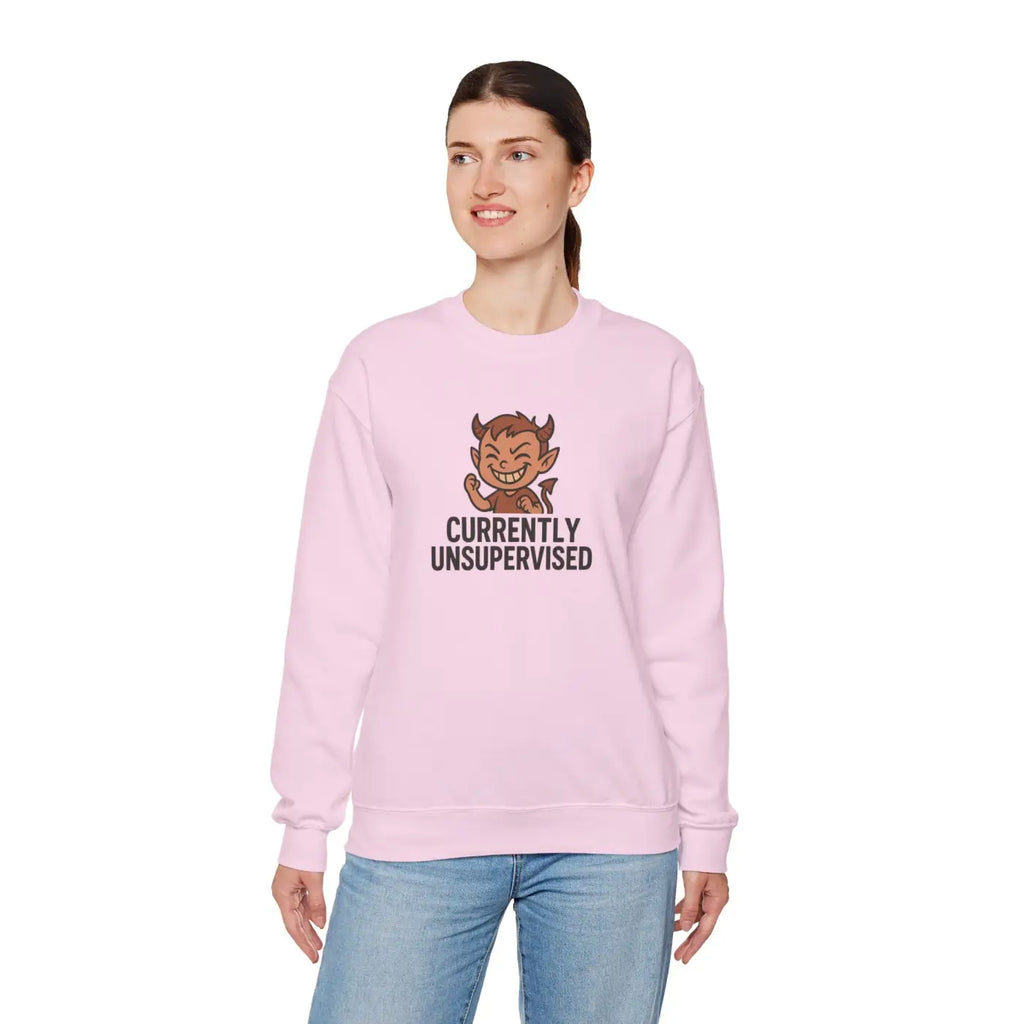 Unsupervised Sweatshirt - Funny Crewneck Cozy Comfort - DipaliZ
