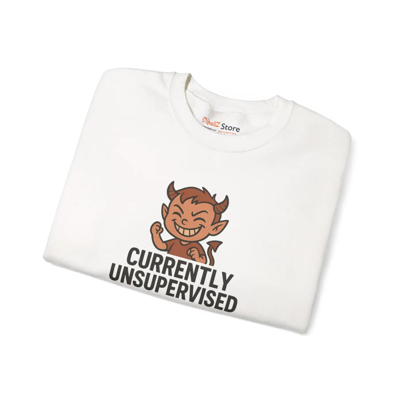 Unsupervised Sweatshirt - Funny Crewneck Cozy Comfort - DipaliZ