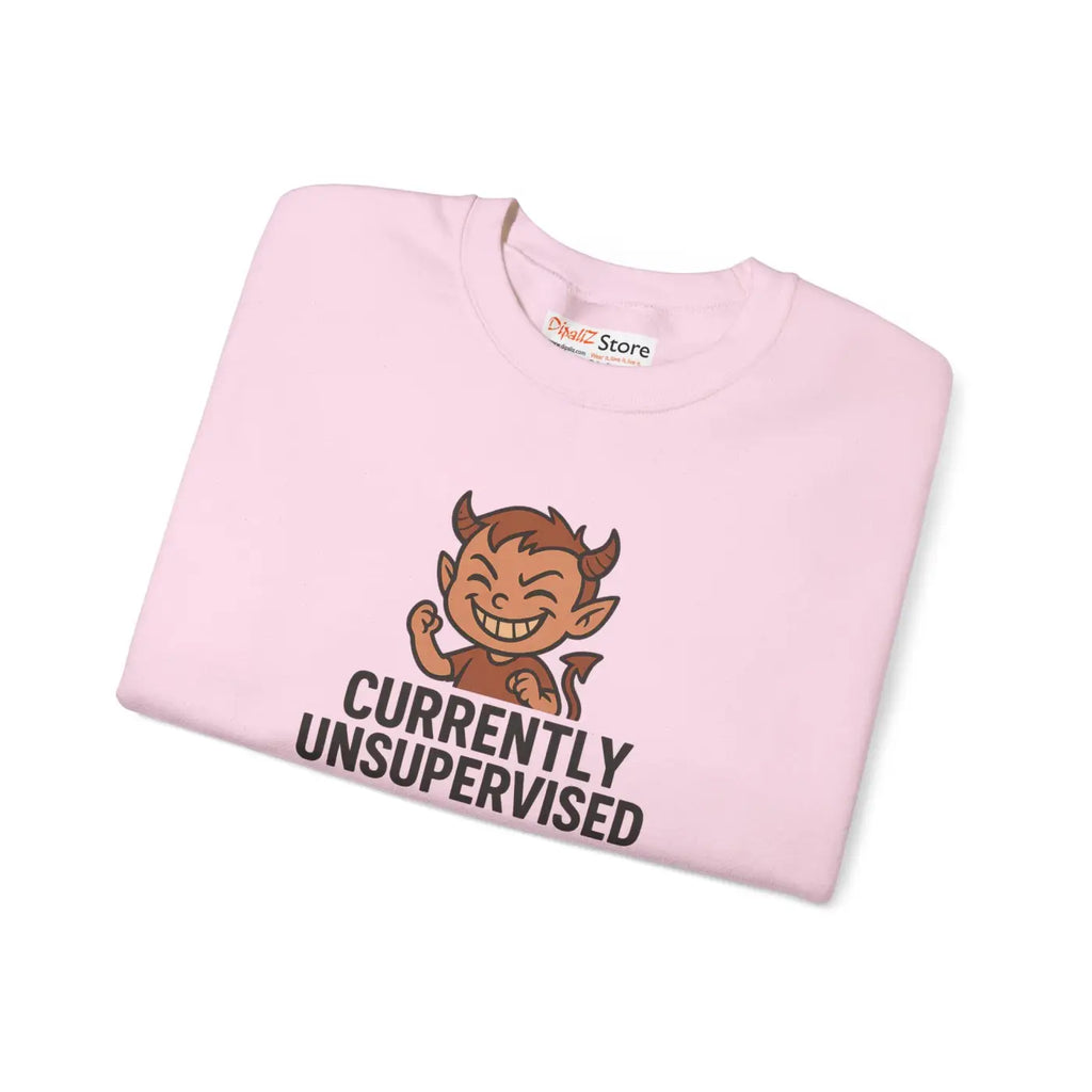 Unsupervised Sweatshirt - Funny Crewneck Cozy Comfort - DipaliZ