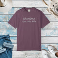 Custom Grandma Tee - Comfort Script Graphic Shirt - DipaliZ