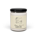 Personalized Capricorn Zodiac Soy Candle - Cinnamon Scent - DipaliZ