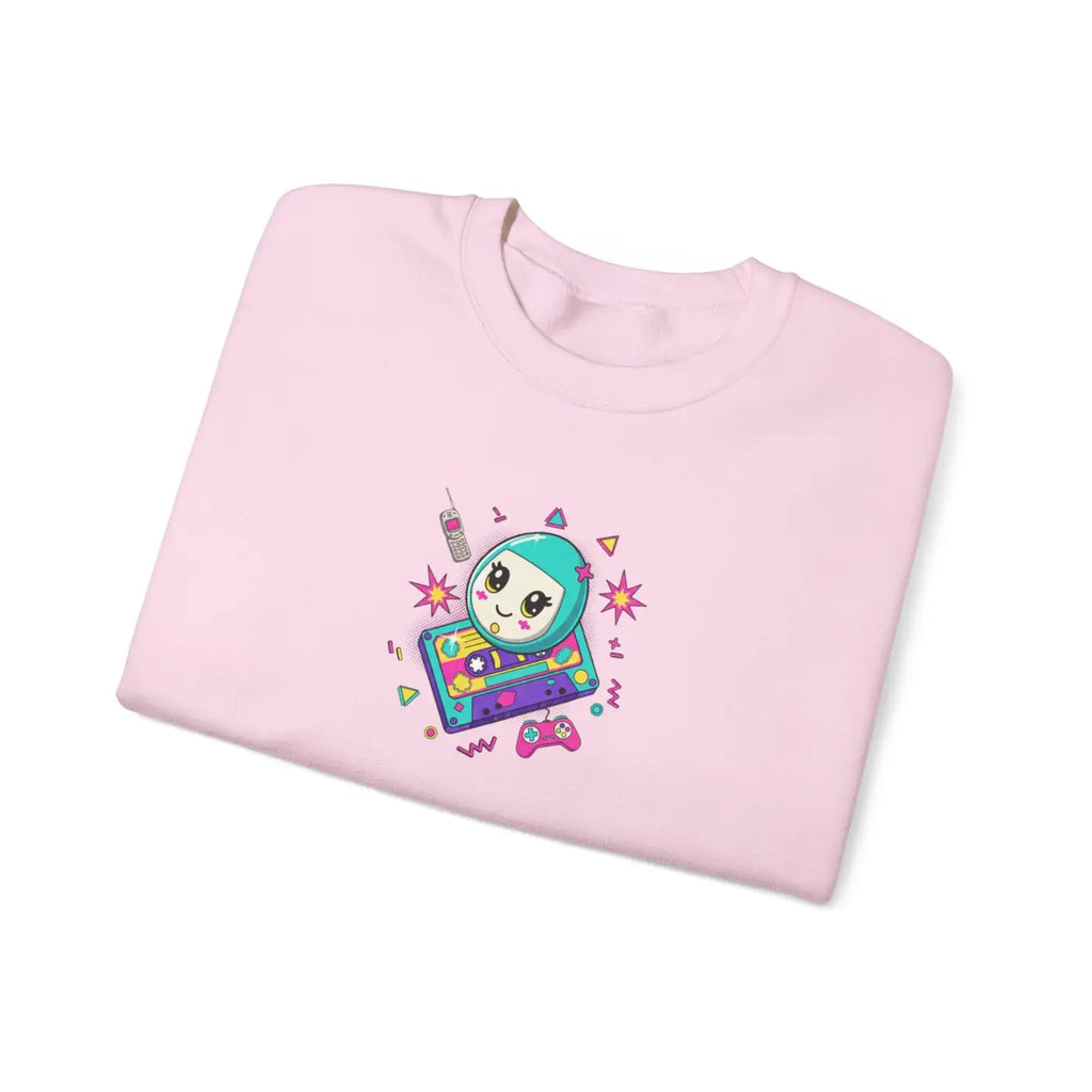 Alien Gamer Crewneck - Retro Arcade Space Design - DipaliZ