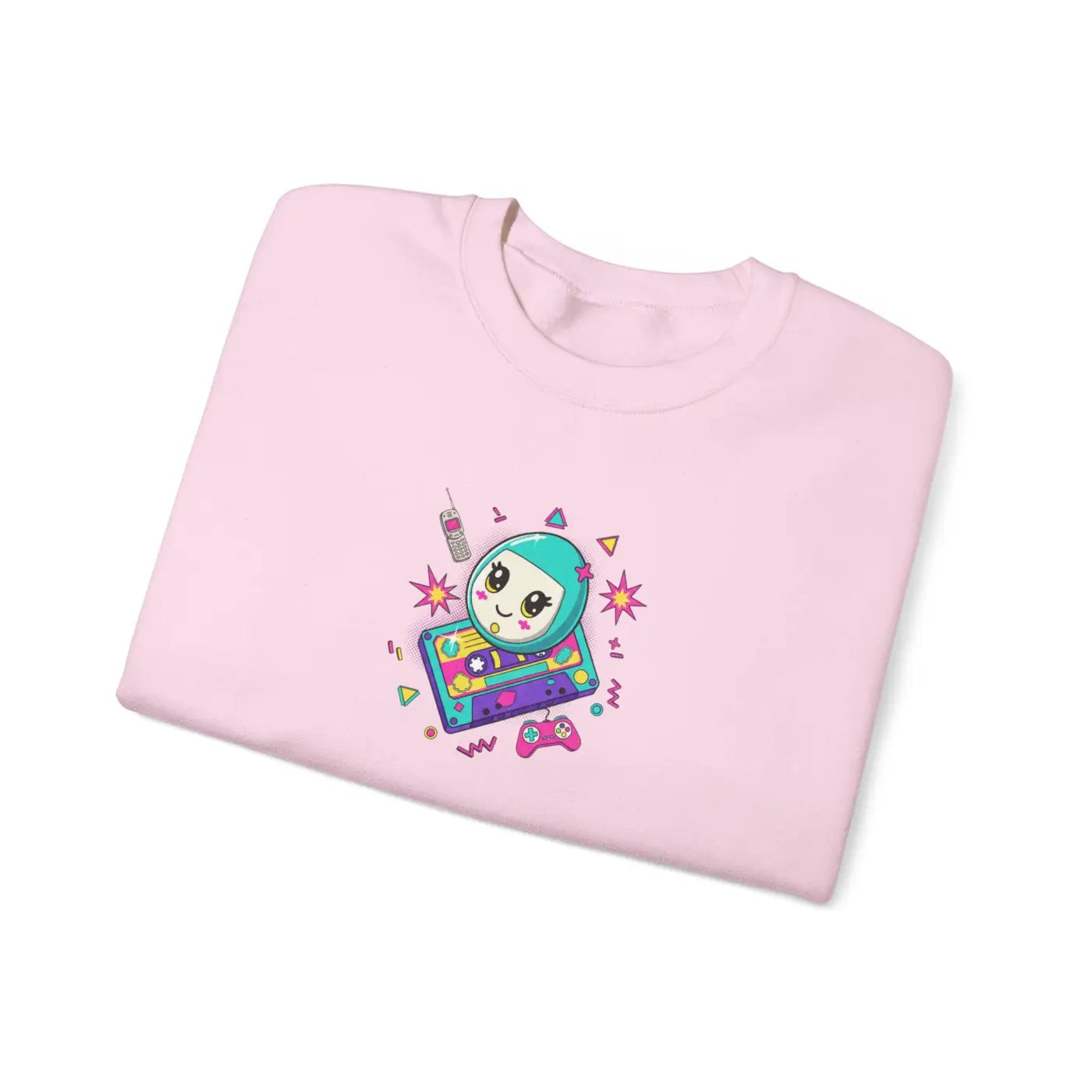 Alien Gamer Crewneck - Retro Arcade Space Design - DipaliZ