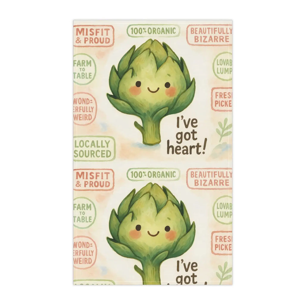 Artichoke Tea Towels - Whimsical Charm Eco-Friendly - DipaliZ