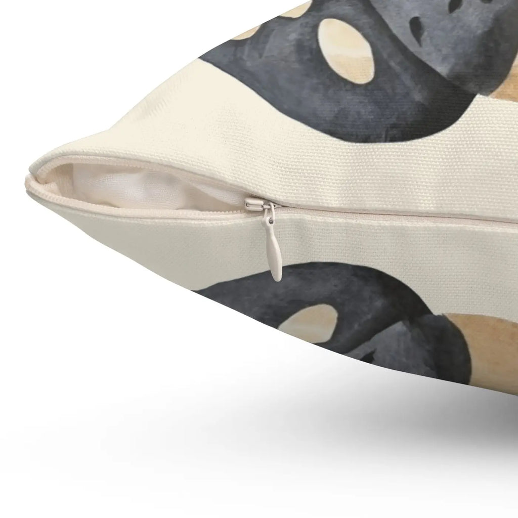Cute Bear Throw Pillow - Spun Polyester Square - DipaliZ