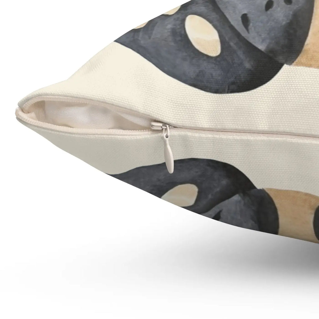 Cute Bear Throw Pillow - Spun Polyester Square - DipaliZ
