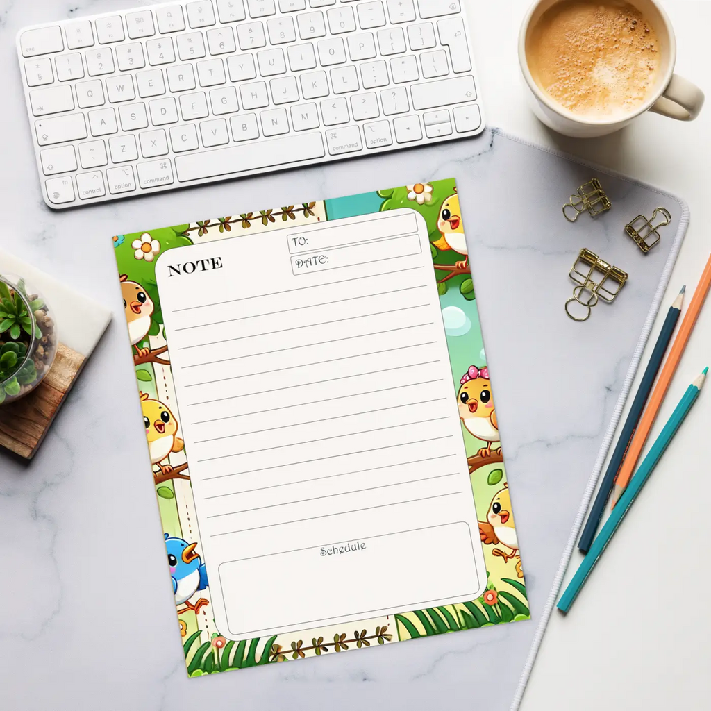 Stylish Notepad Ultimate Office Essential - Functional Flair - DipaliZ