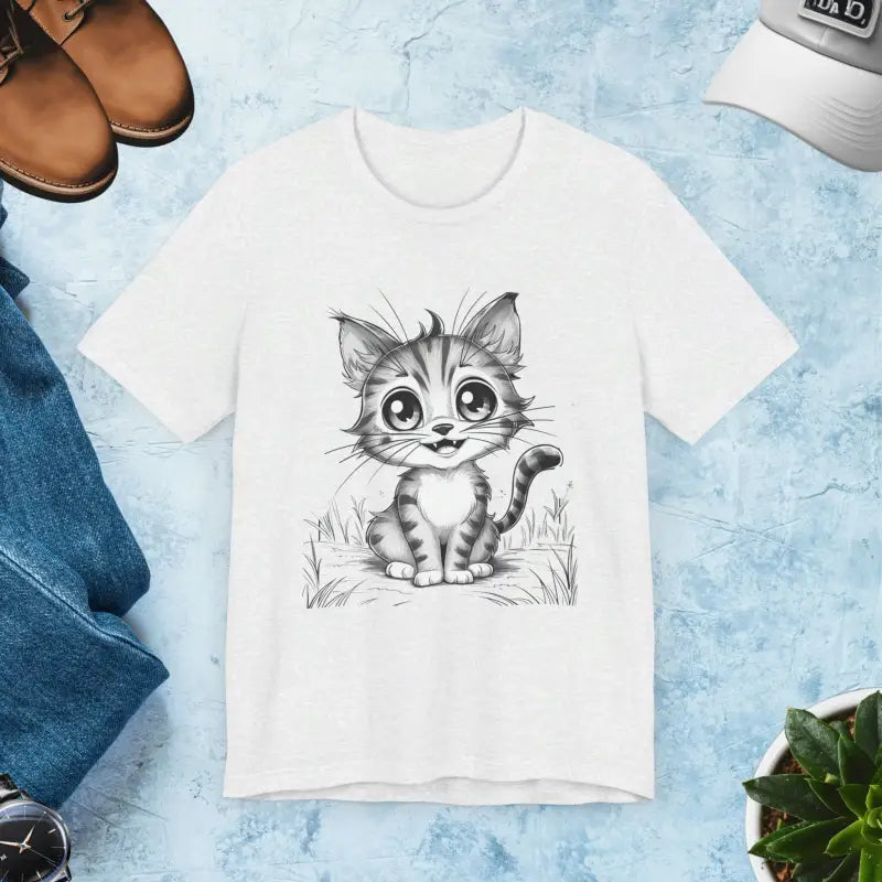 Unisex Jersey Short Sleeve Cotton Tee - Airlume Combed - DipaliZ