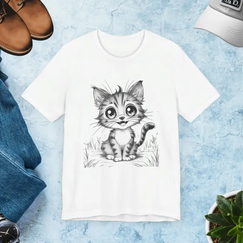 Unisex Jersey Short Sleeve Cotton Tee - Airlume Combed - DipaliZ