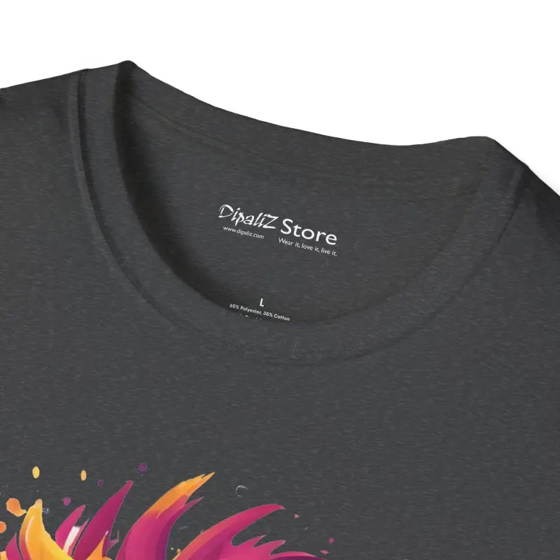 Cute Colorful Monster Softstyle T Shirt - Unisex Cotton - DipaliZ