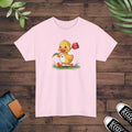 Duckling With A Tulip Tee - Heavy Cotton Unisex - DipaliZ