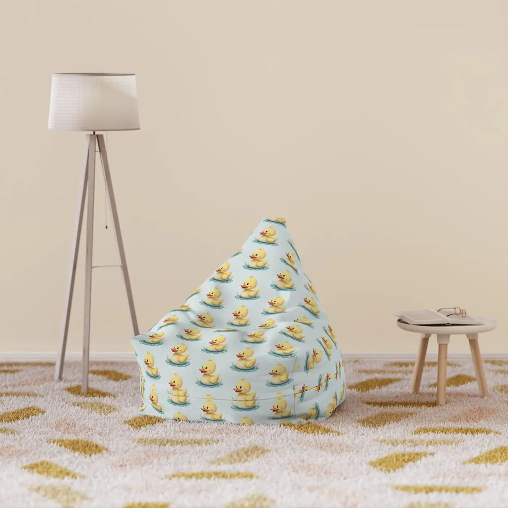 Duckling Bean Bag Chair - Playful Polyester Design - DipaliZ