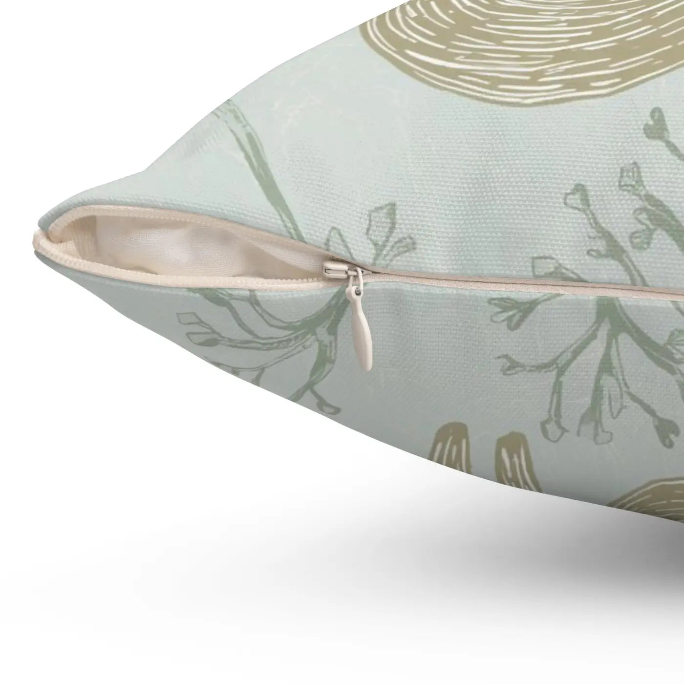Fox Square Throw Pillow - Spun Polyester Luxury - DipaliZ