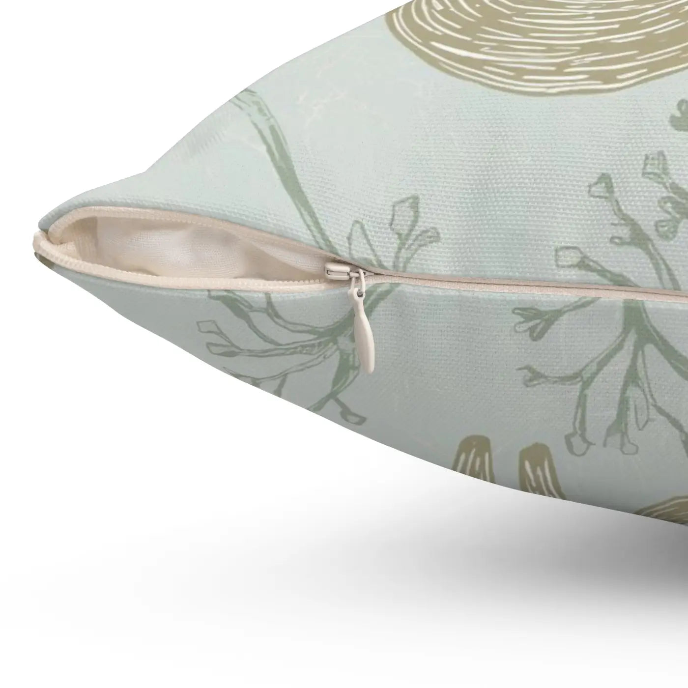 Fox Square Throw Pillow - Spun Polyester Luxury - DipaliZ
