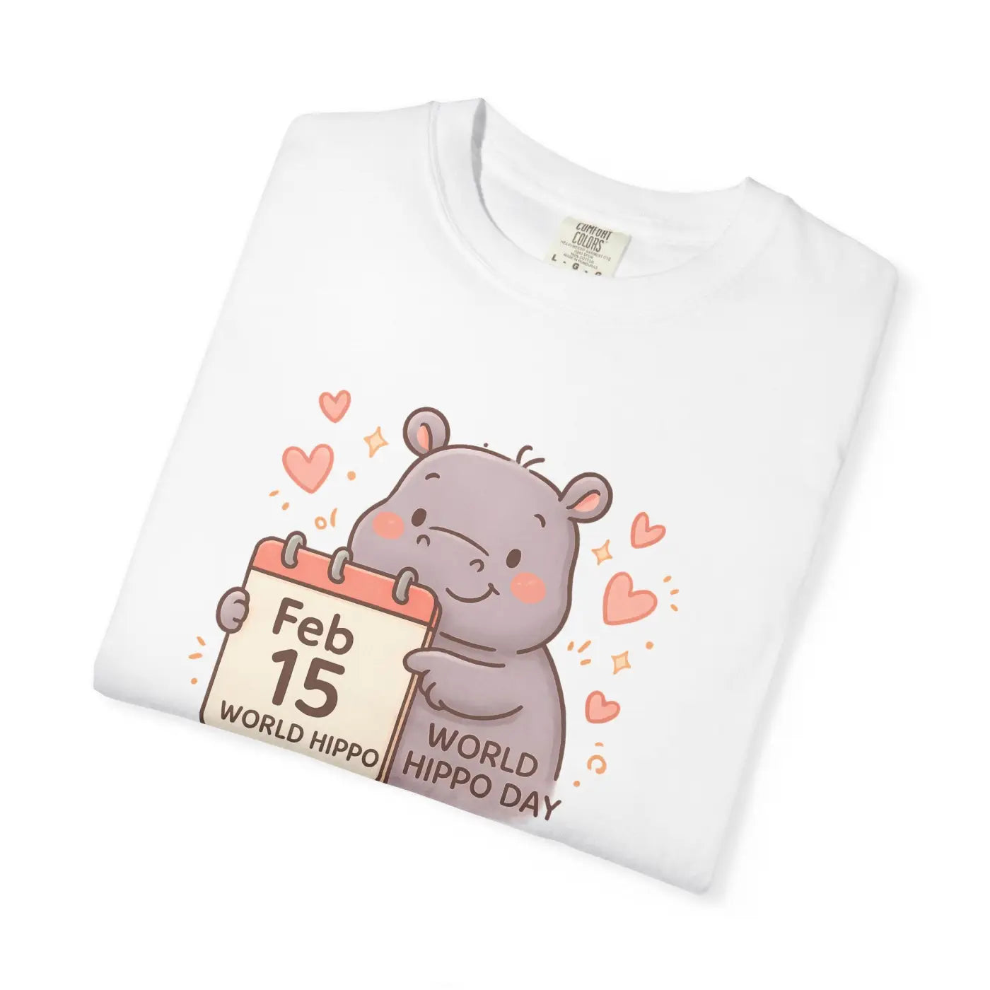 Sunny Hippo Parade Tee - Ultra Soft Comfort - DipaliZ