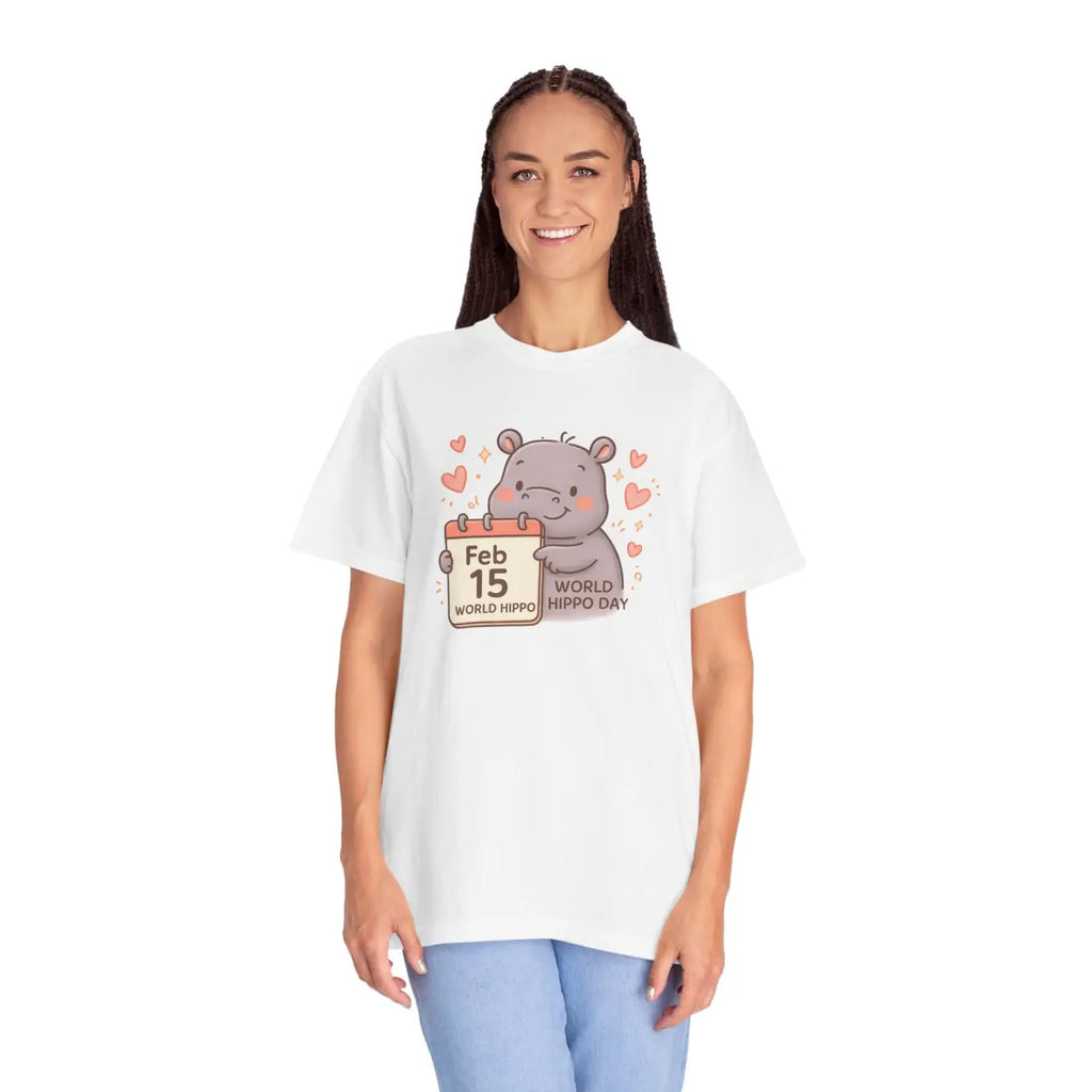 Sunny Hippo Parade Tee - Ultra Soft Comfort - DipaliZ