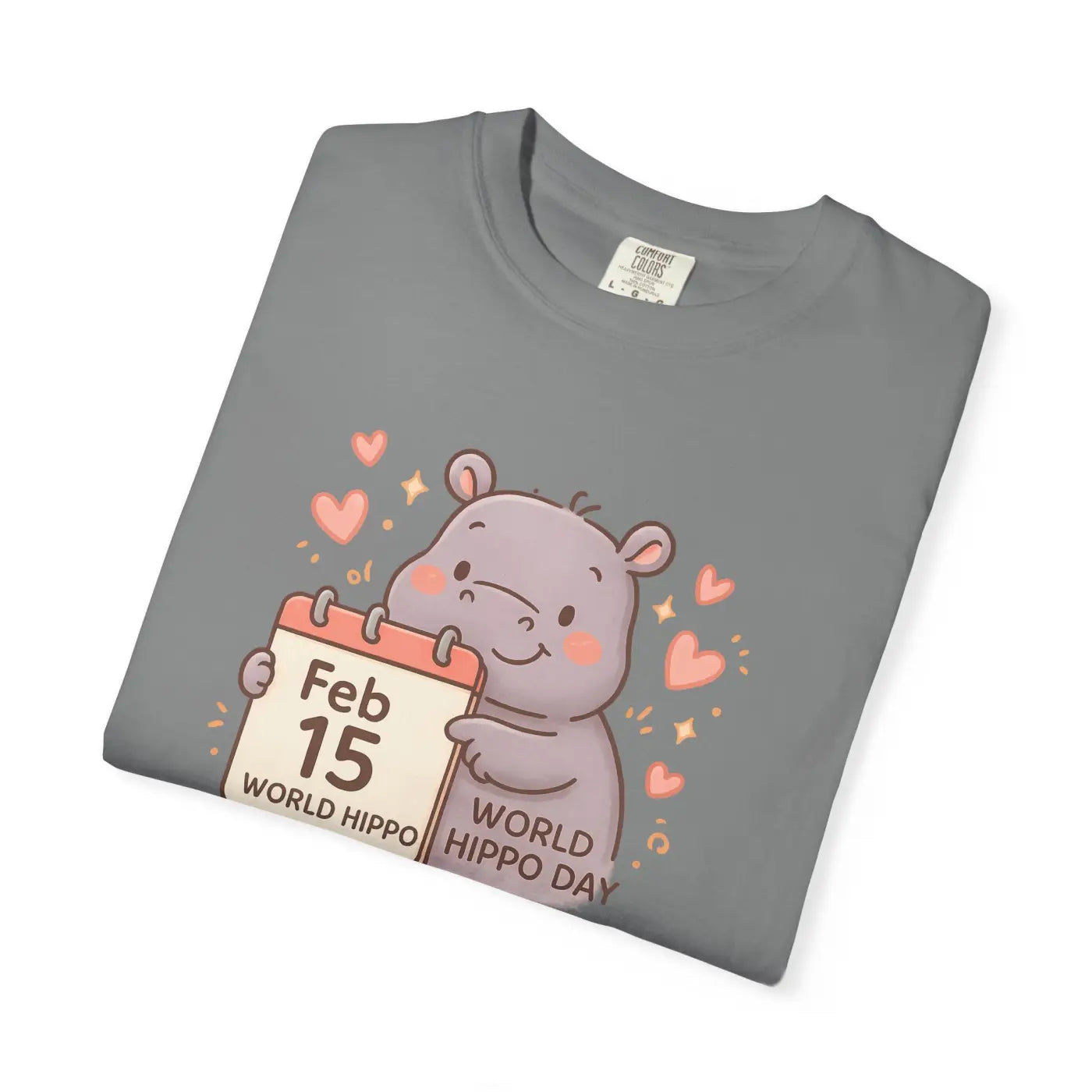 Sunny Hippo Parade Tee - Ultra Soft Comfort - DipaliZ