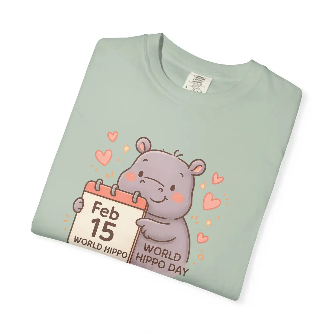 Sunny Hippo Parade Tee - Ultra Soft Comfort - DipaliZ