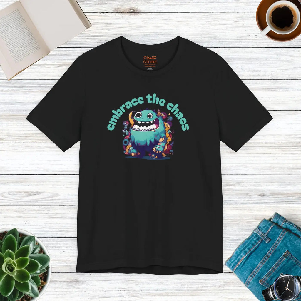 Cute Monster Tee - Soft Cotton Unisex Shirt - DipaliZ