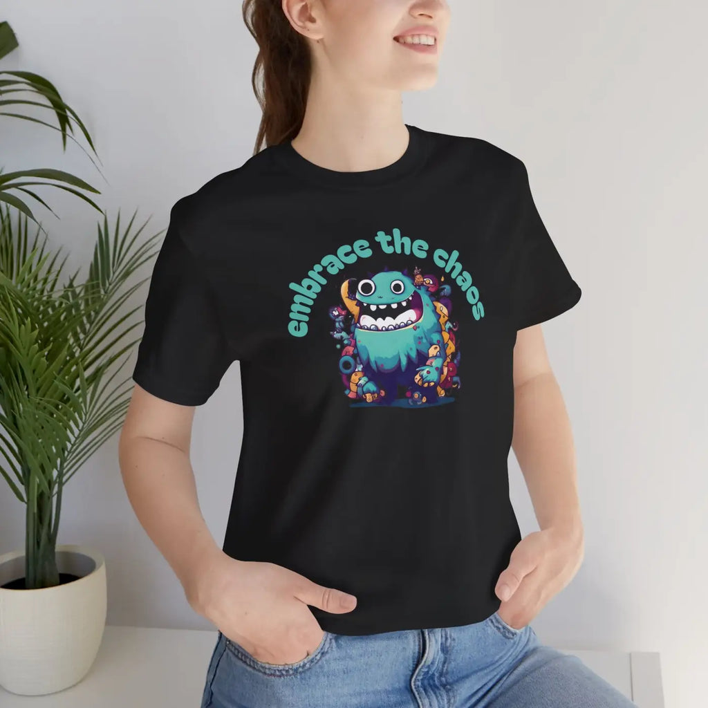 Cute Monster Tee - Soft Cotton Unisex Shirt - DipaliZ
