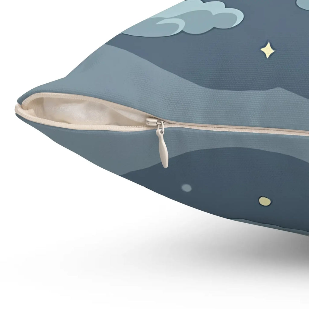 Stars Pillow - Cute Moon Cozy Decorative Cushion - DipaliZ