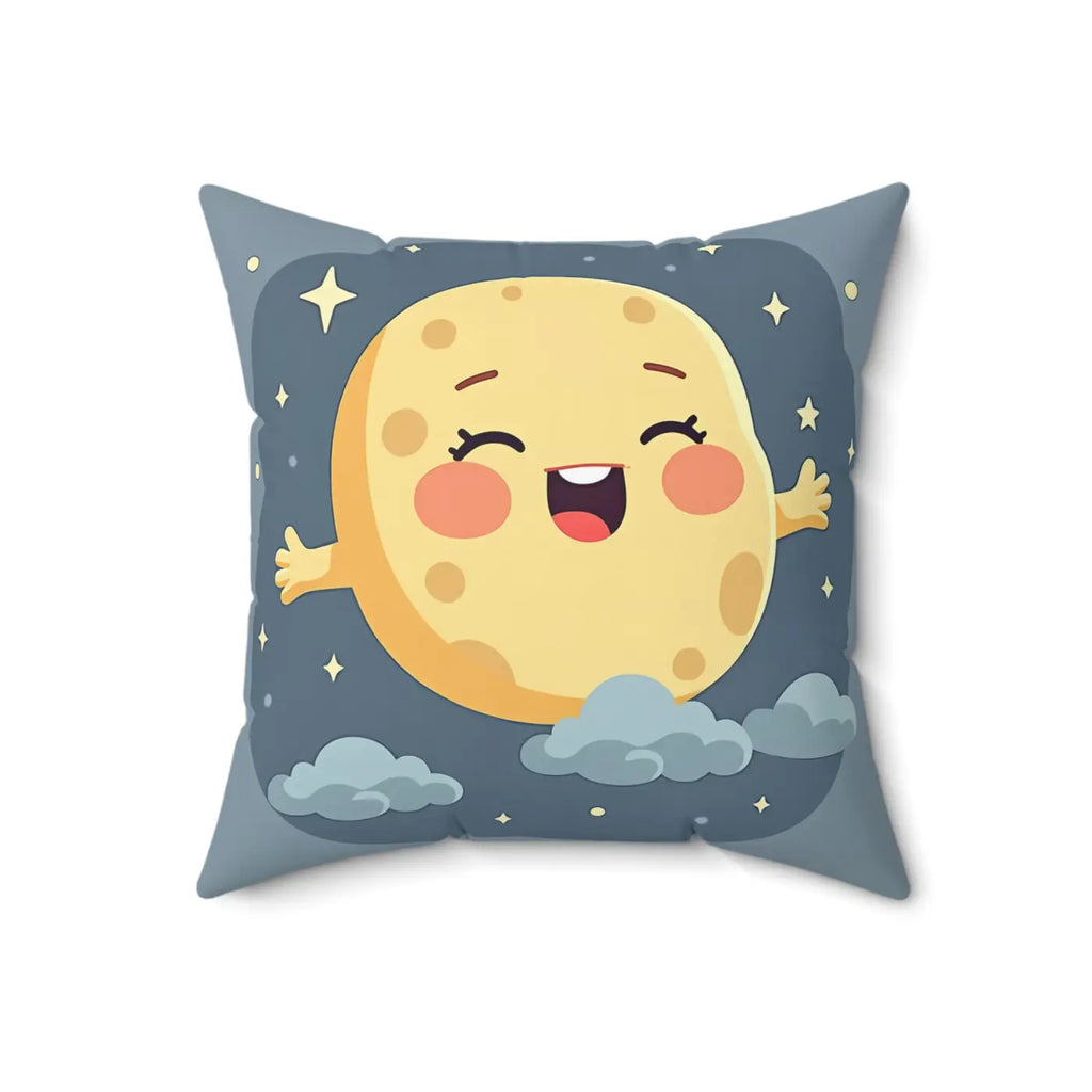 Stars Pillow - Cute Moon Cozy Decorative Cushion - DipaliZ