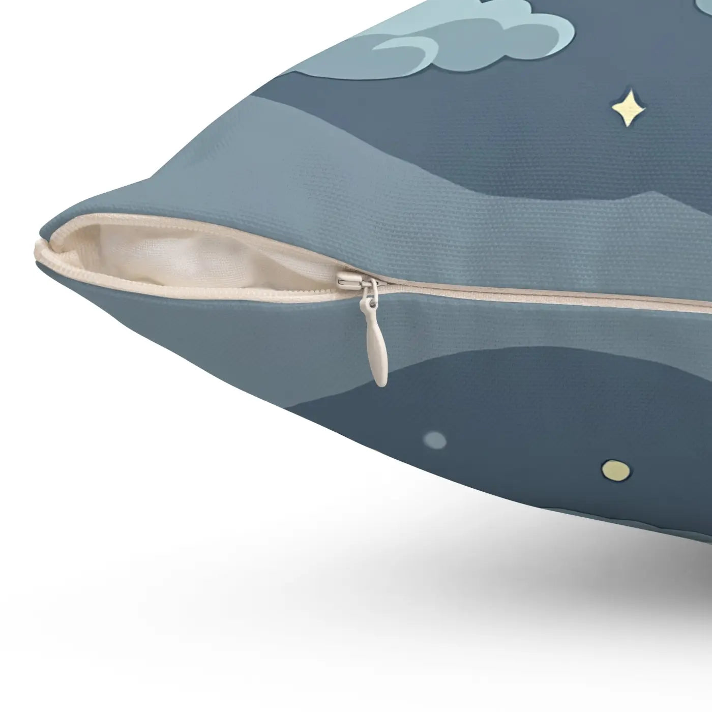 Stars Pillow - Cute Moon Cozy Decorative Cushion - DipaliZ